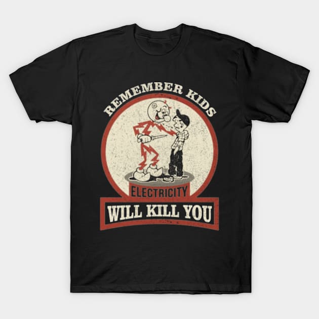 Remember Kids - VINTAGE T-Shirt by Rainbowmart